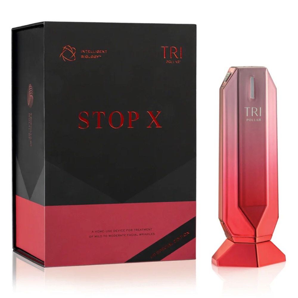 LTD. Edition. TRIPOLLAR STOP X ROSE- Radio-frequency  anti-aging device. NWT.